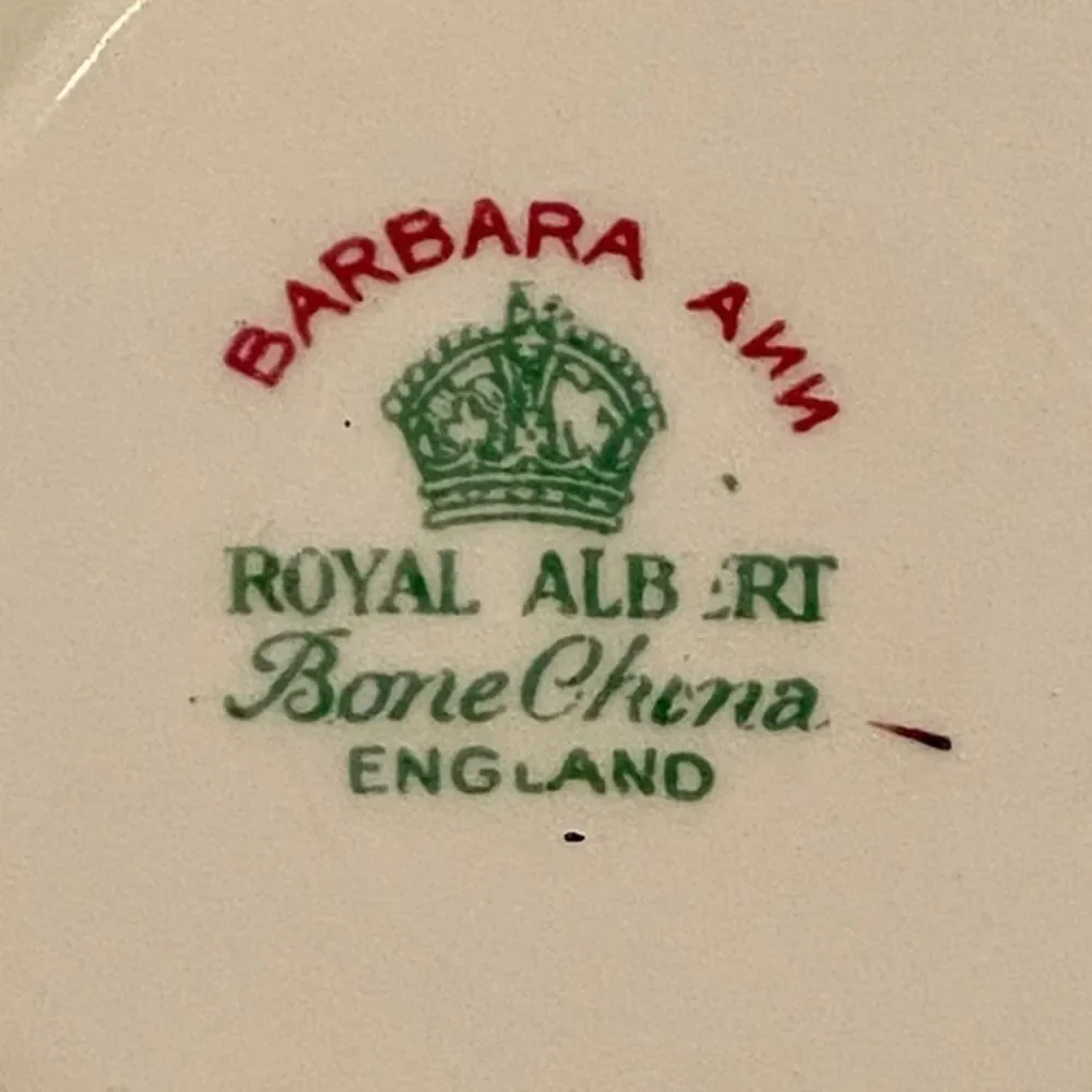 Royal Albert Barbara Ann Footed Cup & Saucer - Picture 5 of 5